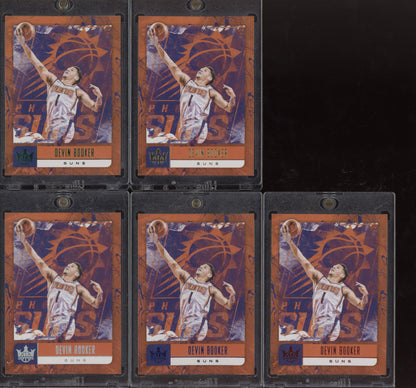 Devin Booker 2018-19 Panini Court Kings Full Rainbox inc 1/1, /25, /99