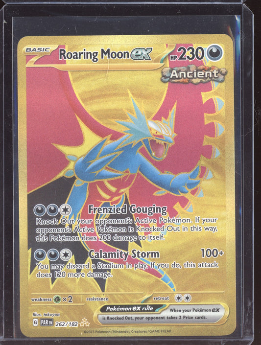Roaring Moon ex 2023 Pokemon Paradox Rift Hyper Rare 262/182