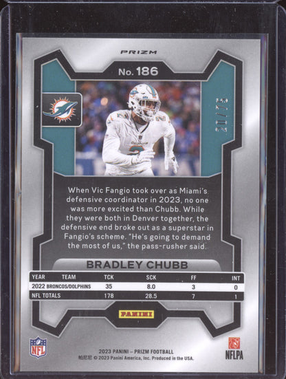 Bradley Chubb 2023 Panini Prizm Green Scope 20/75