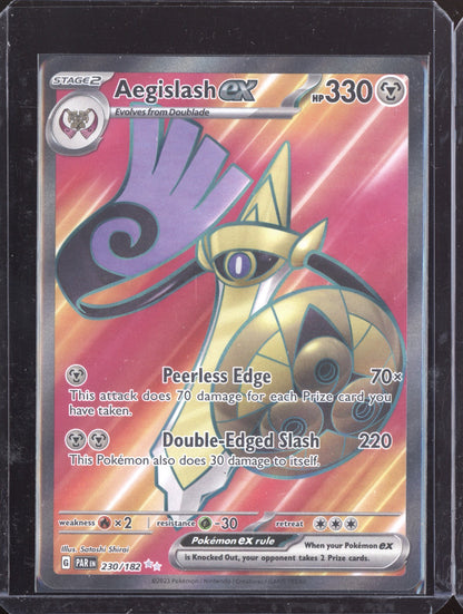 Aegislash ex 2023 Pokemon Paradox Rift Ultra Rare 230/182
