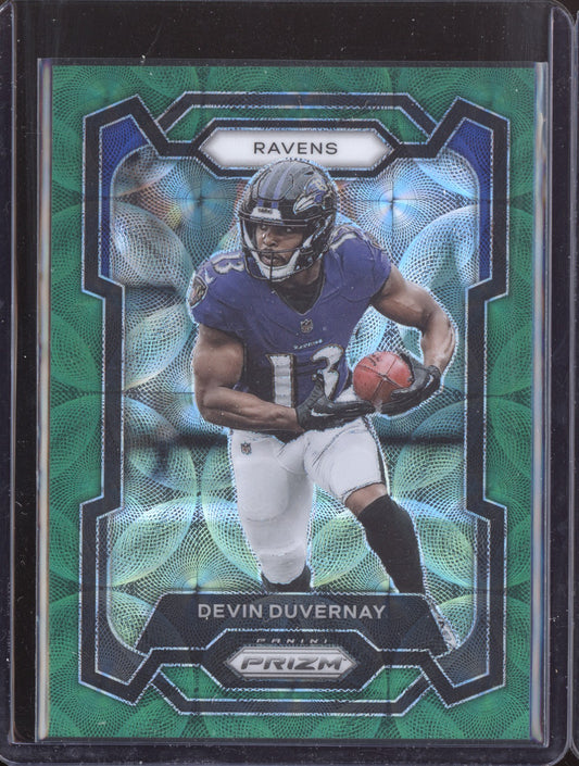 Devin Duvernay 2023 Panini Prizm Green Scope 55/75