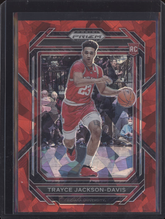 Trayce Jackson-Davis 2023-24 Panini Prizm Draft Red Ice RC