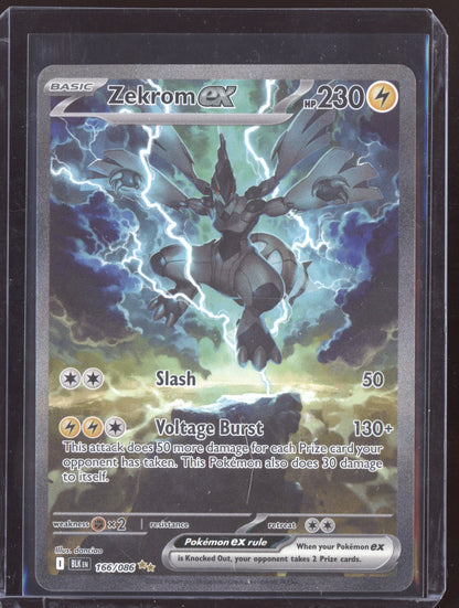 Zekrom EX 2025 Pokemon Black Bolt Special Illustration Rare 166/086