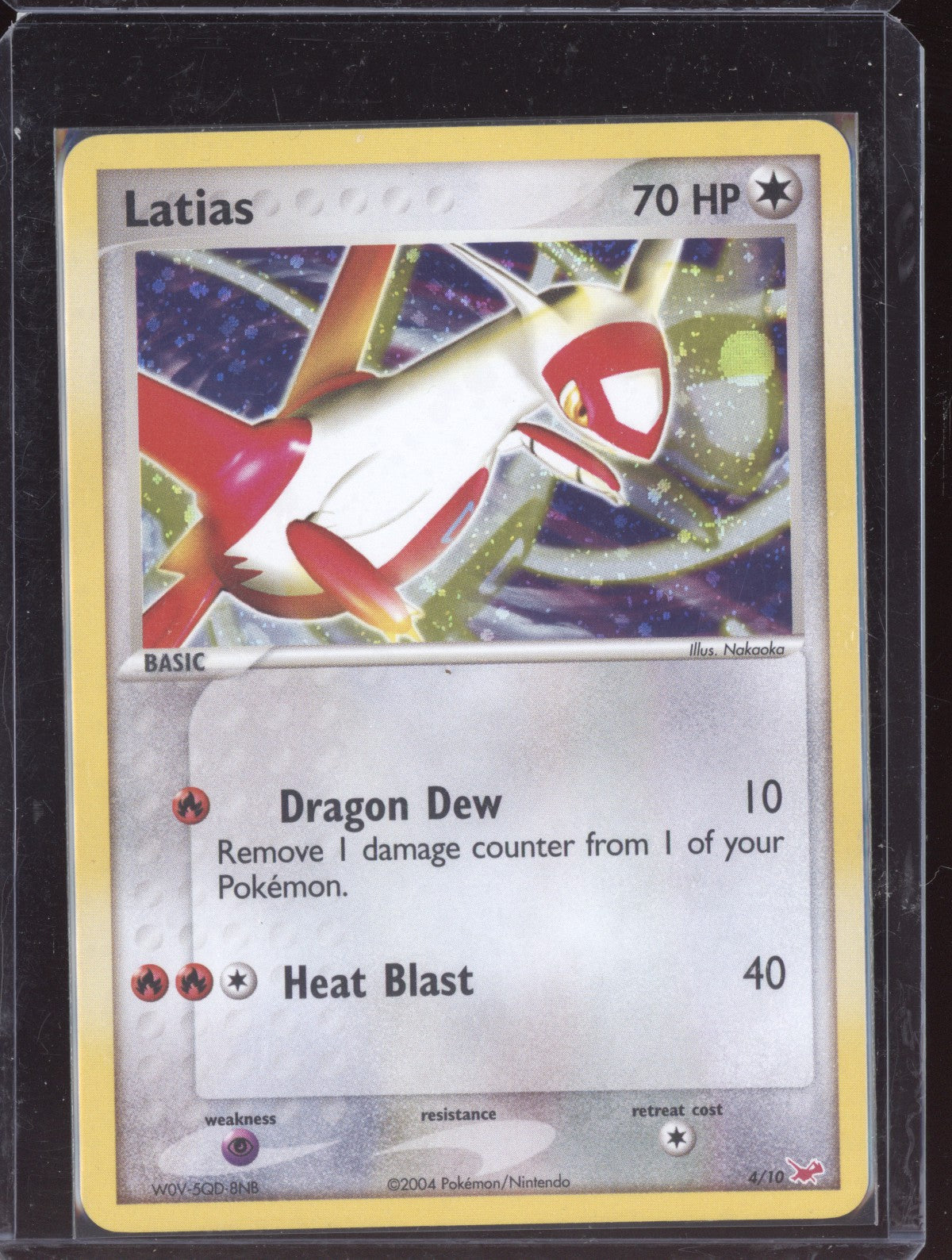 Latias 2004 Pokemon EX Trainer Kit 1 Latias Holo 004/10