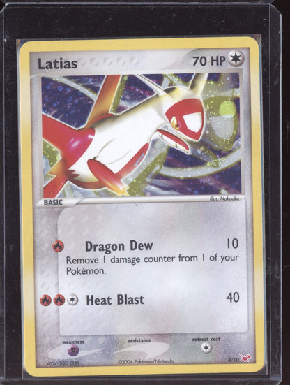 Latias 2004 Pokemon EX Trainer Kit 1 Latias Holo 004/10