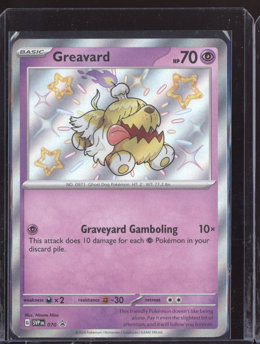 Greavard 2024 Pokemon Scarlet & Violet Promos Promo 070