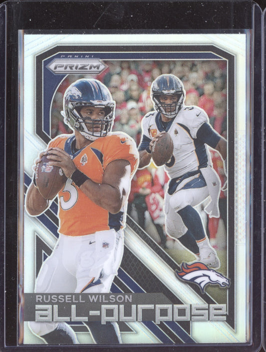 Russell Wilson 2023 Panini Prizm All-Purpose Silver