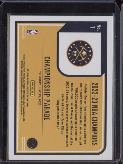 Denver Nuggets 2023-24 Panini Hoops Champions
