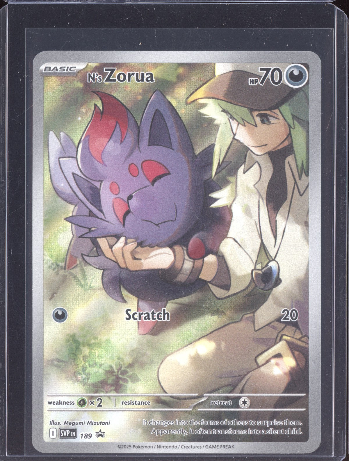 N's Zorua SVP 189 Journey Together ETB Promo