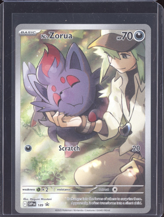 N's Zorua SVP 189 Journey Together ETB Promo