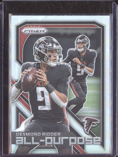 Desmond Ridder 2023 Panini Prizm All-Purpose Silver