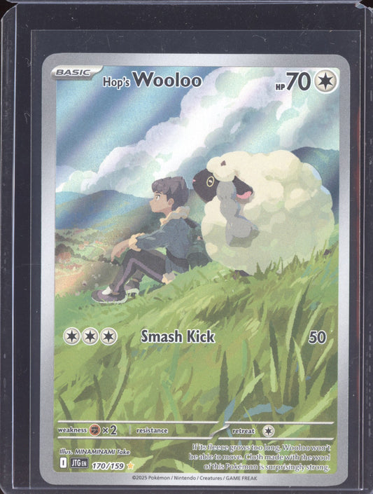 Hop's Wooloo 2025 Pokemon Journey Together  170/159