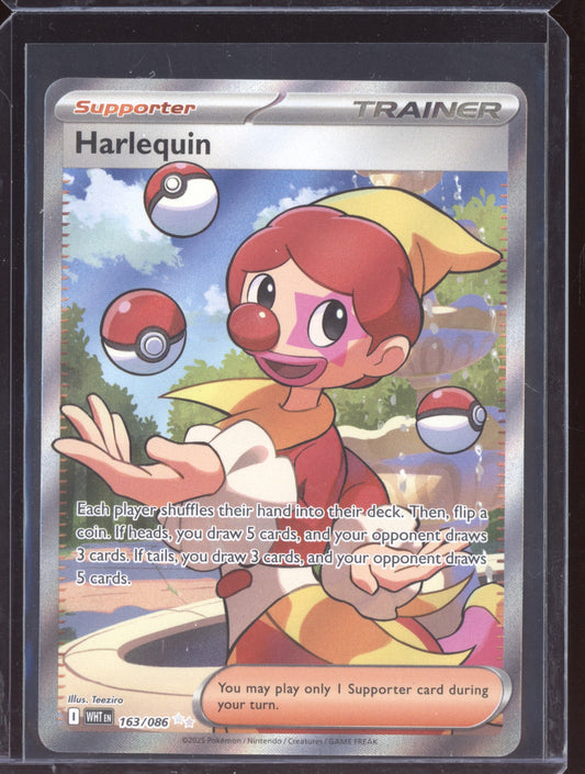 Harlequin 2025 Pokemon White Flare Ultra Rare 163/086