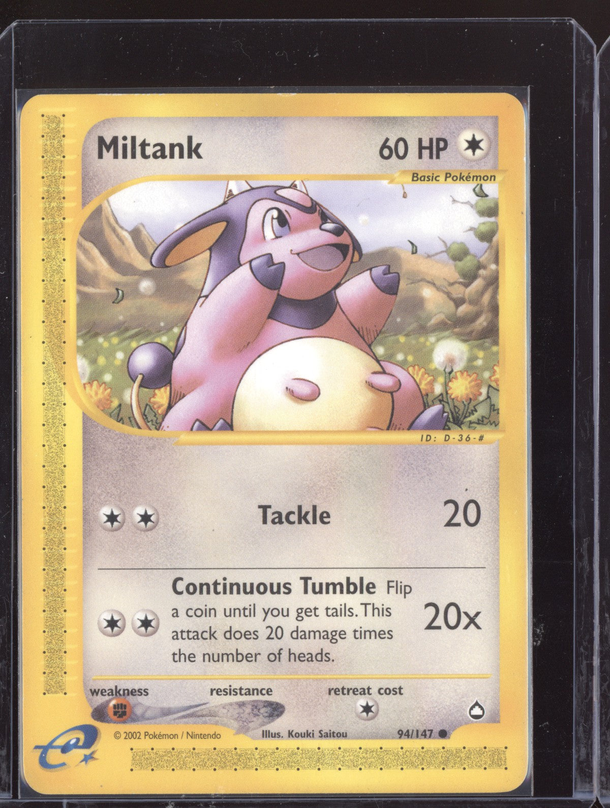 Miltank 2003 Pokemon Aquapolis Common 094/147