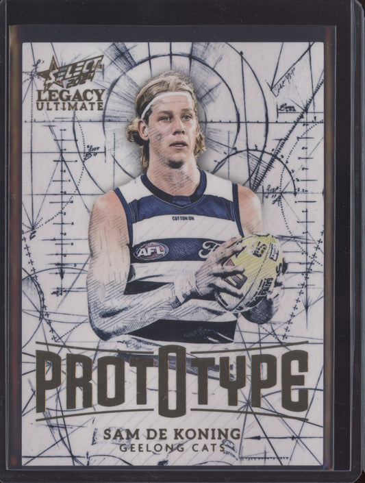 Sam De Koning 2024 Select Legacy Ultimate Prototype Low 08/60