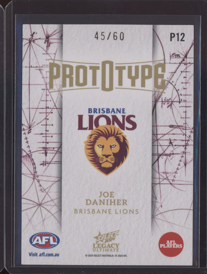 Joe Daniher 2024 Select Legacy Ultimate Prototype 45/60