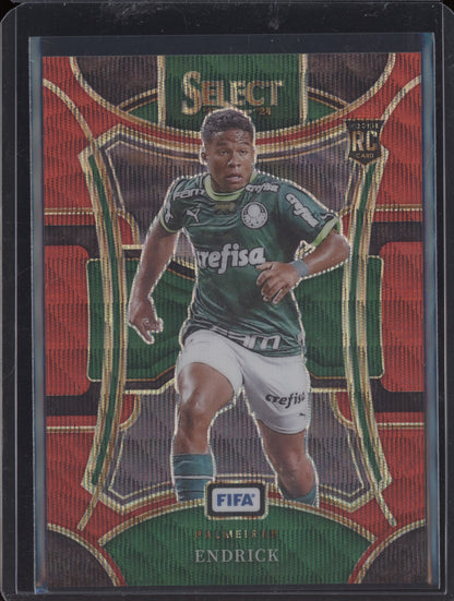Endrick 2023-24 Panini Select FIFA Red Wave RC 80/149