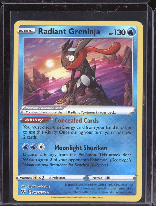 Radiant Greninja 2022 Pokemon Astral Radiance Radiant Rare 046/189