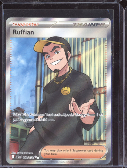Ruffian 2025 Pokemon Journey Together Ultra Rare 181/180