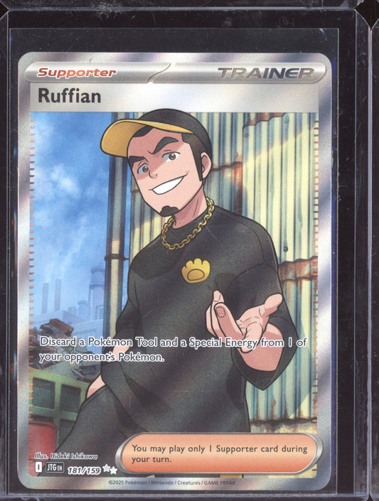 Ruffian 2025 Pokemon Journey Together Ultra Rare 181/180