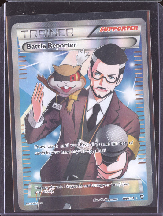 Battle Reporter 2014 Pokemon Furious Fists Ultra Rare 109/111