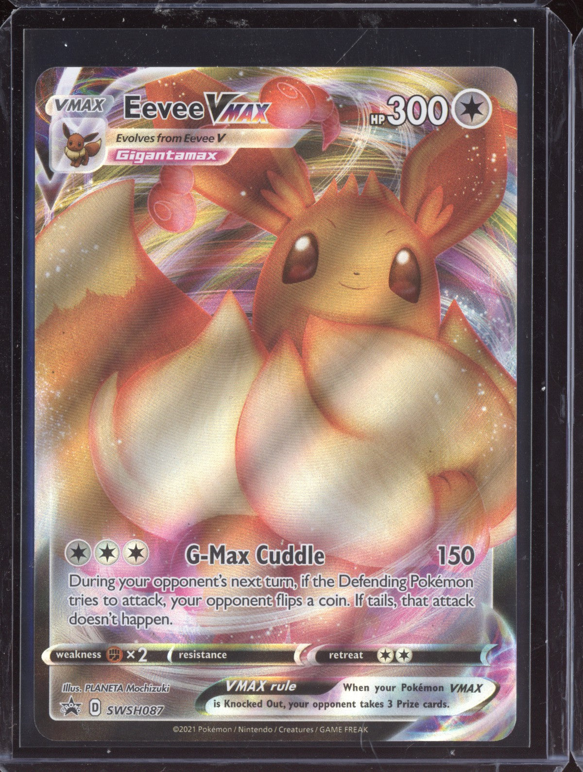 Eevee VMAX 2021 Pokemon Sword & Shield Promos Promo SWSH087