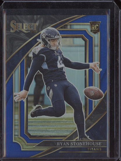 Ryan Stonehouse 2022 Panini Select Blue Club Level RC 87/99