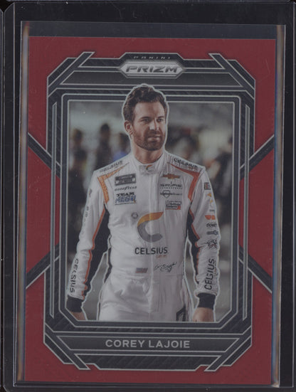 Corey Lajoie 2023 Panini Prizm Racing Red