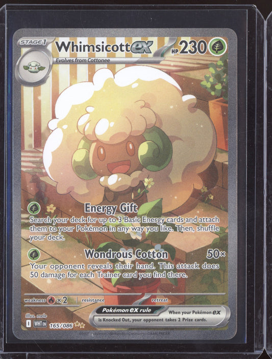 Whimsicott EX 2025 Pokemon White Flare Special Illustration Rare 165/086