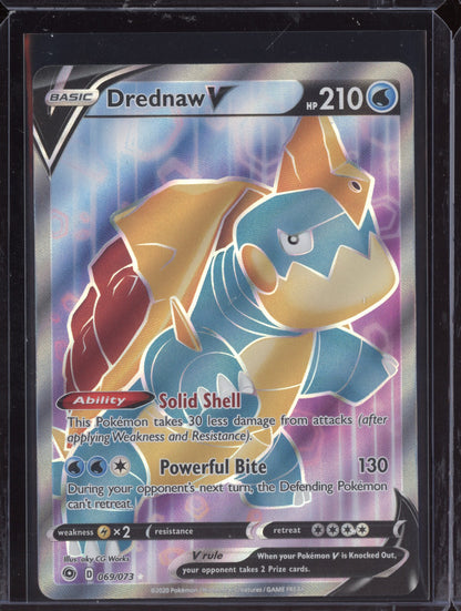 Drednaw V 2020 Pokemon Champion's Path Ultra Rare 069/073