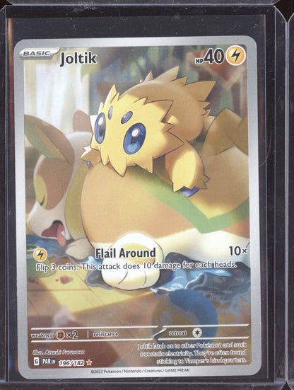 Joltik 2023 Pokemon Paradox Rift Illustration Rare 196/198
