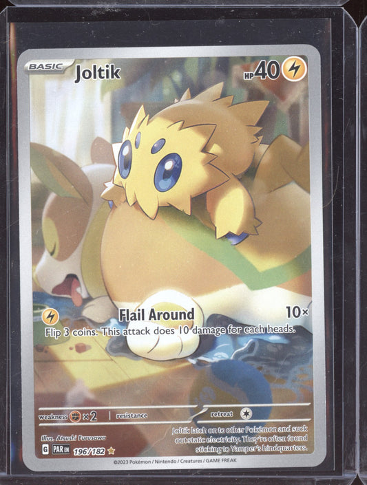 Joltik 2023 Pokemon Paradox Rift Illustration Rare 196/198