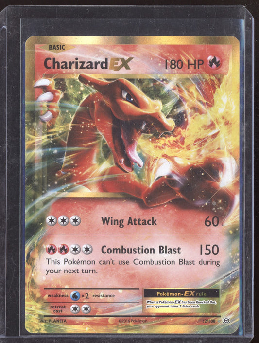 Charizard EX 2016 Pokemon Evolutions Rare Holo 12/108