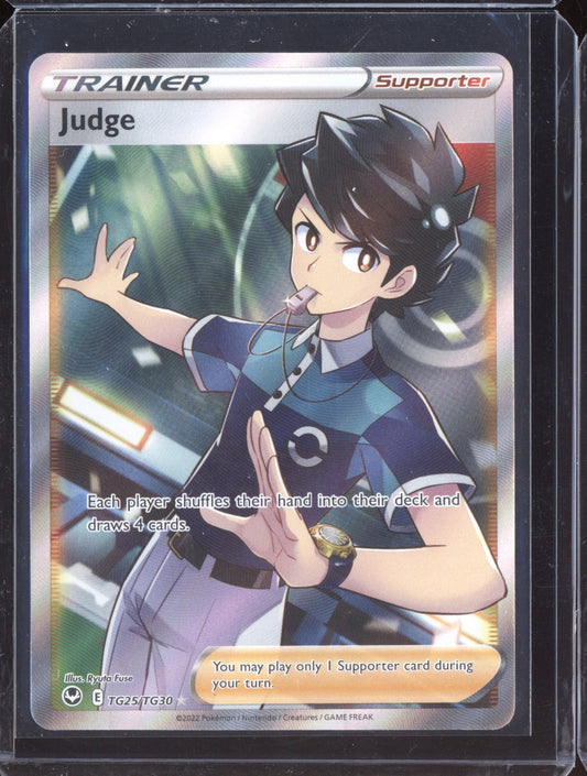 Judge 2022 Pokemon Silver Tempest Trainer Gallery Ultra Rare TG25/TG30