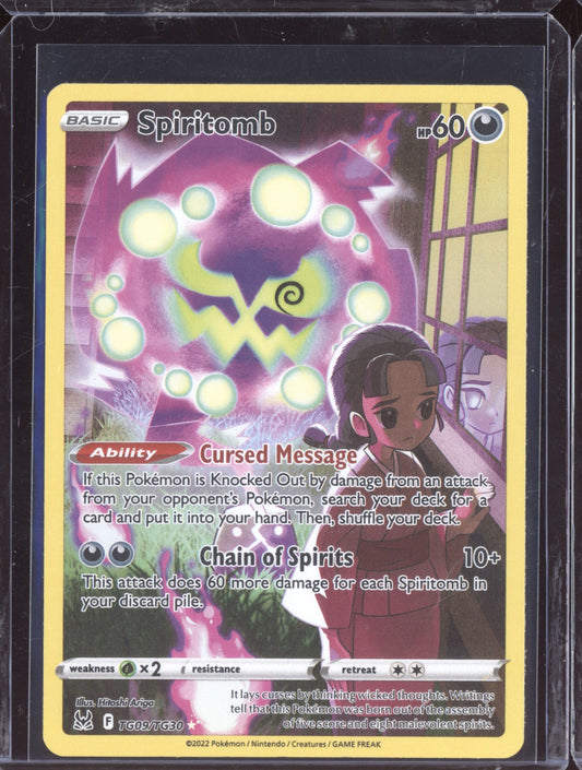 Spiritomb 2022 Pokemon Lost Origin Trainer Gallery Holo Rare TG09/TG30