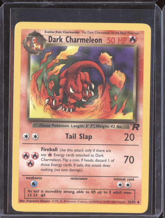 Dark Charmeleon 2000 Pokemon Team Rocket Uncommon 32/82