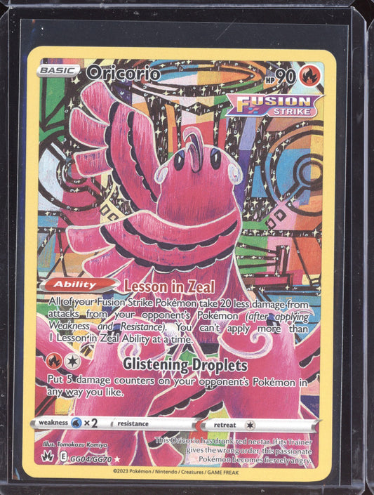 Oricorio 2023 Pokemon Crown Zenith Trainer Gallery Holo Rare GG04/GG70