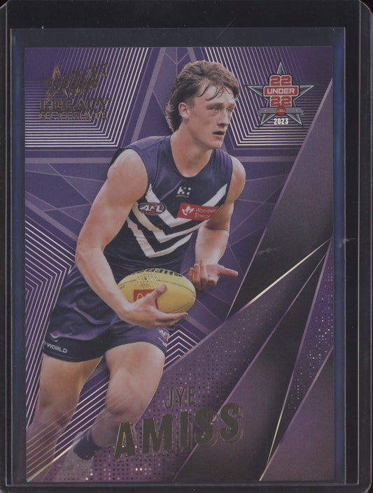 Jye Amiss 2024 Select Legacy Ultimate 22 Under 22 18/180