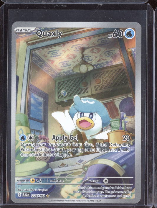 Quaxly 2023 Pokemon Paldea Evolved Illustration Rare 206/193