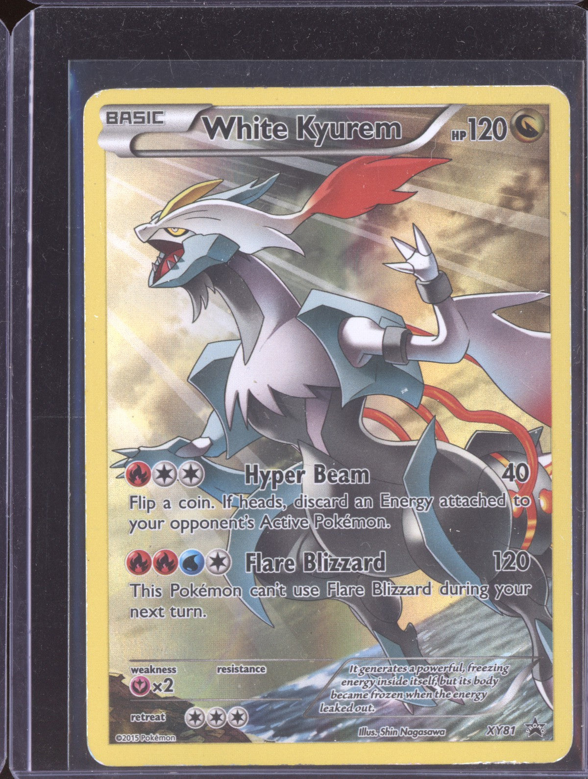 White Kyurem 2015 Pokemon XY Promos Promo XY81