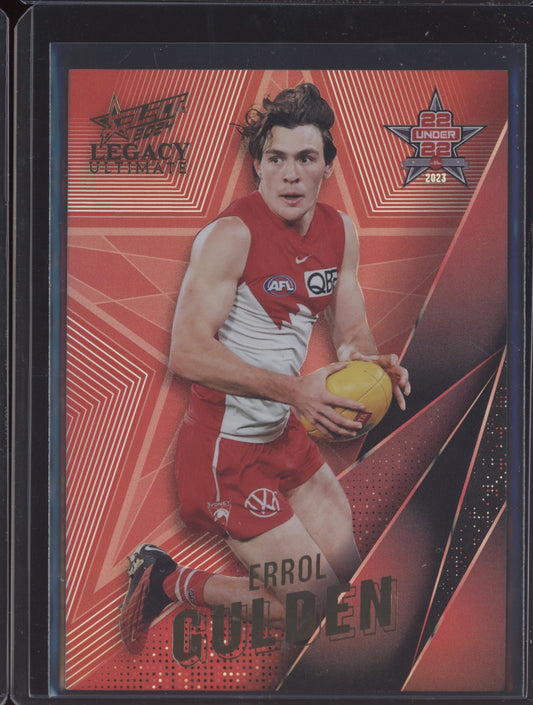 Errol Gulden 2024 Select Legacy Ultimate 22 Under 22 58/180