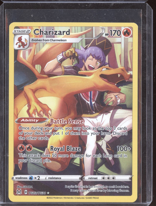 Charizard 2022 Pokemon Lost Origin Trainer Gallery TG03/TG30