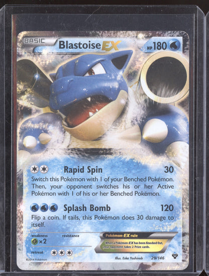 Blastoise EX 2014 Pokemon XY Rare Holo 29/146