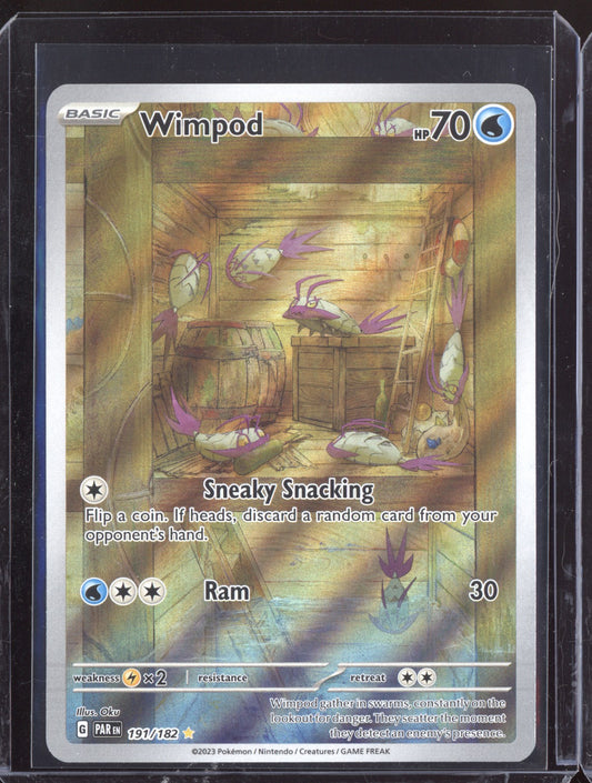 Wimpod 2023 Pokemon Paradox Rift Illustration Rare 191/182