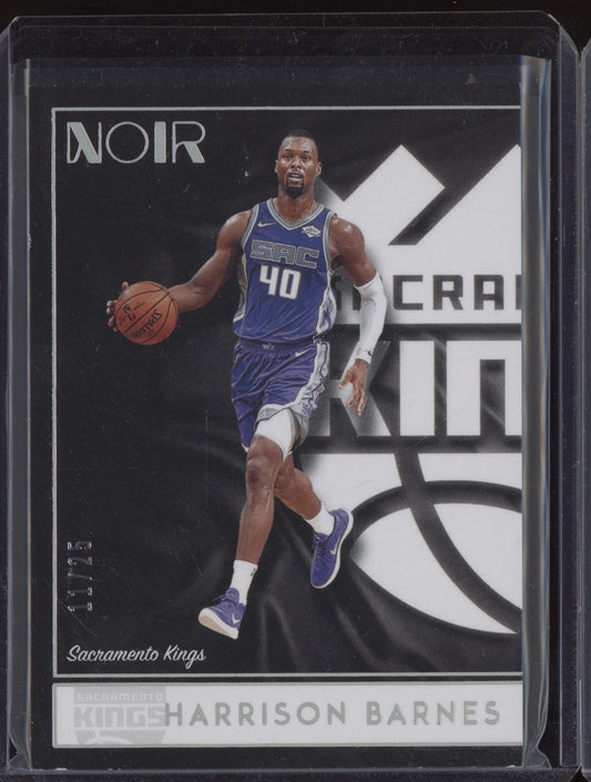 Harrison Barnes 2018-19 Panini Noir Icon Holo Silver 11/25