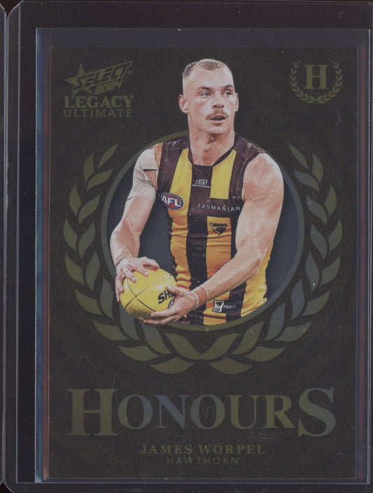 James Worpel 2024 Select Legacy Ultimate Honours Low 007/255