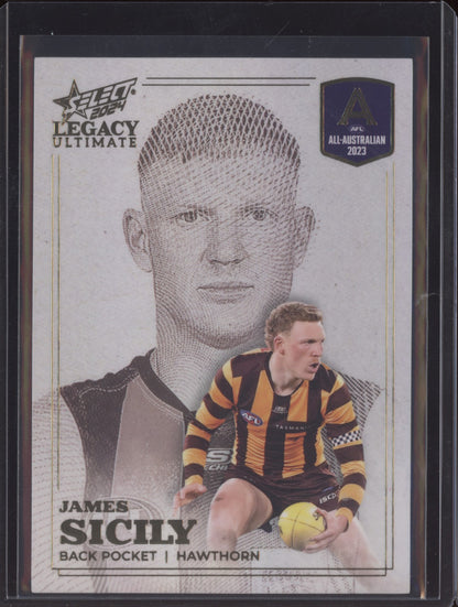 James Sicily 2024 Select Legacy Ultimate 2023 All Australian 113/180