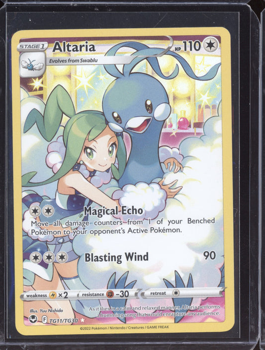 Altaria 2022 Pokemon Silver Tempest Trainer Gallery Holo Rare TG11/TG30