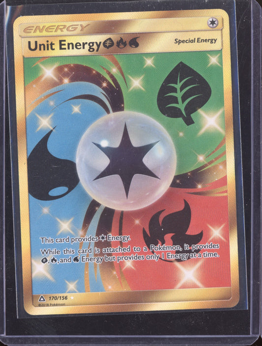 Unit Energy  2018 Pokemon Ultra Prism Rare Secret 170/156
