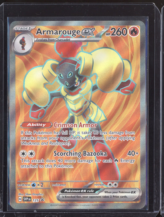 Armarouge ex 2024 Pokemon Scarlet & Violet Promos Promo 125